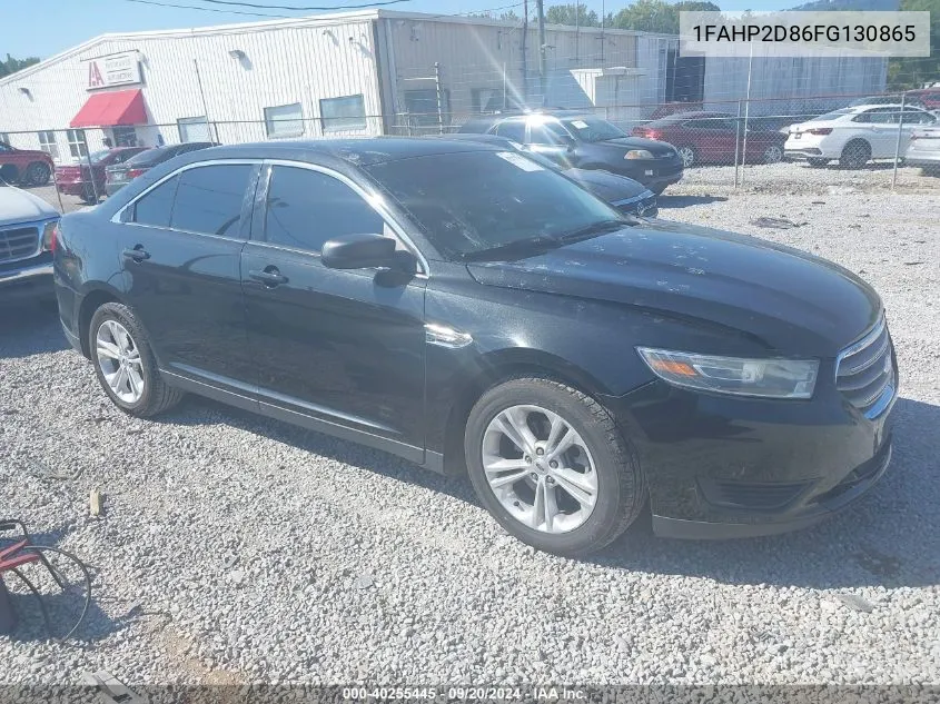 1FAHP2D86FG130865 2015 Ford Taurus Se