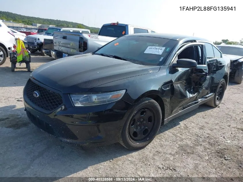 1FAHP2L88FG135941 2015 Ford Taurus Police Interceptor