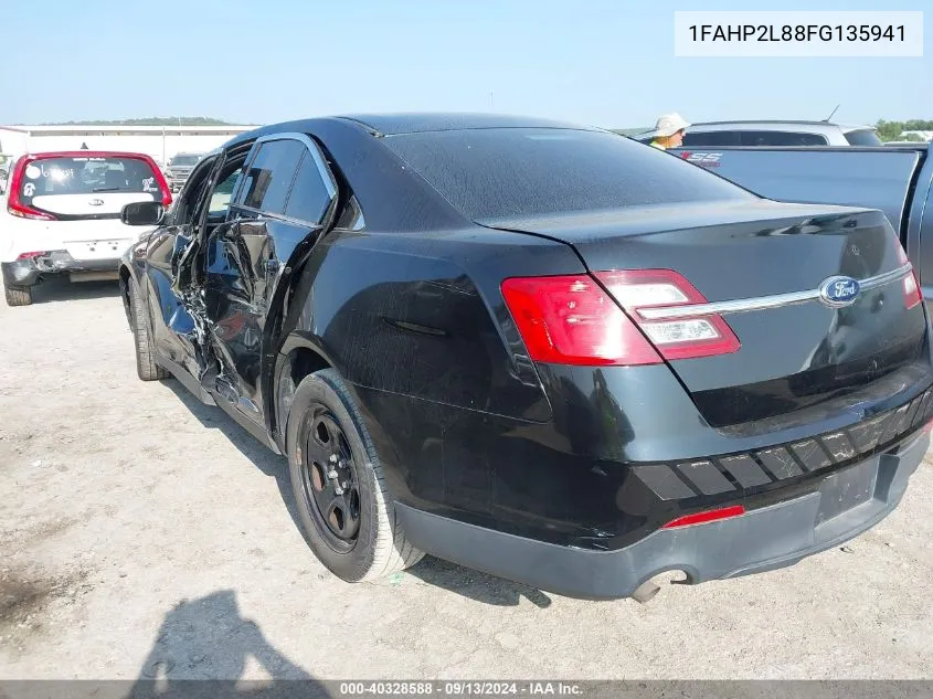 1FAHP2L88FG135941 2015 Ford Taurus Police Interceptor