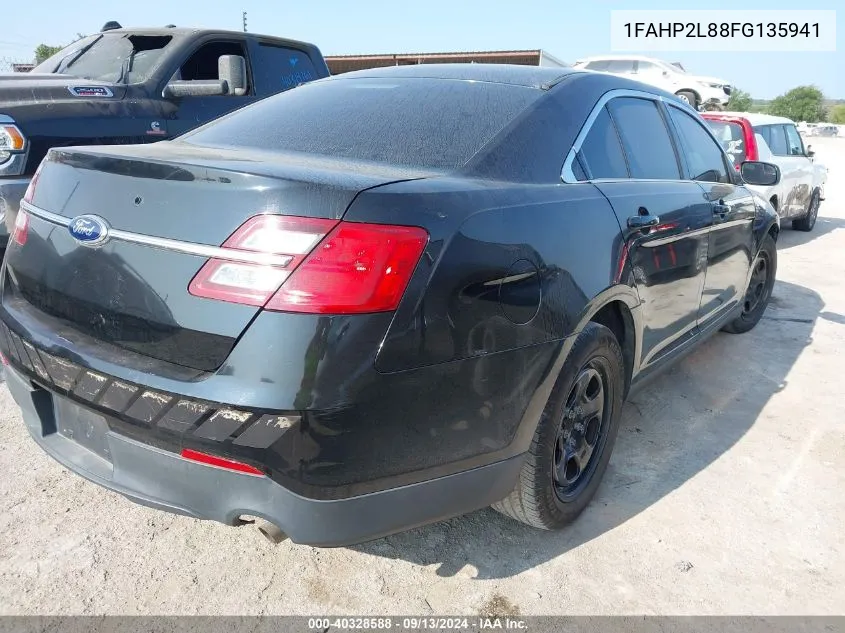 1FAHP2L88FG135941 2015 Ford Taurus Police Interceptor