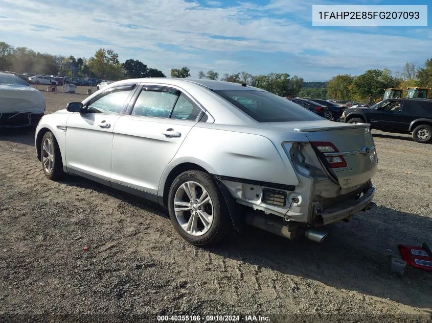 2015 Ford Taurus Sel VIN: 1FAHP2E85FG207093 Lot: 40355166