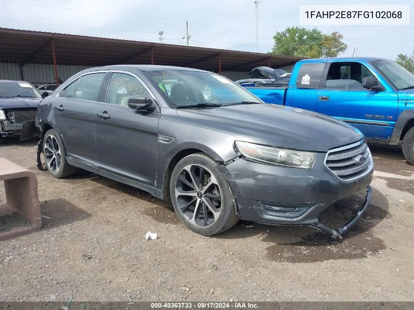 1FAHP2E87FG102068 2015 Ford Taurus Sel