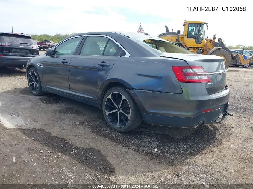 1FAHP2E87FG102068 2015 Ford Taurus Sel