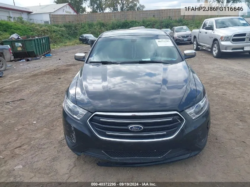 1FAHP2J86FG116646 2015 Ford Taurus Limited