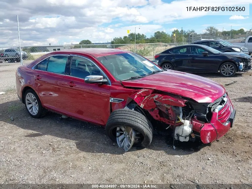 1FAHP2F82FG102560 2015 Ford Taurus Limited