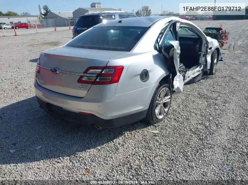 2015 Ford Taurus Sel VIN: 1FAHP2E88FG179712 Lot: 40388893