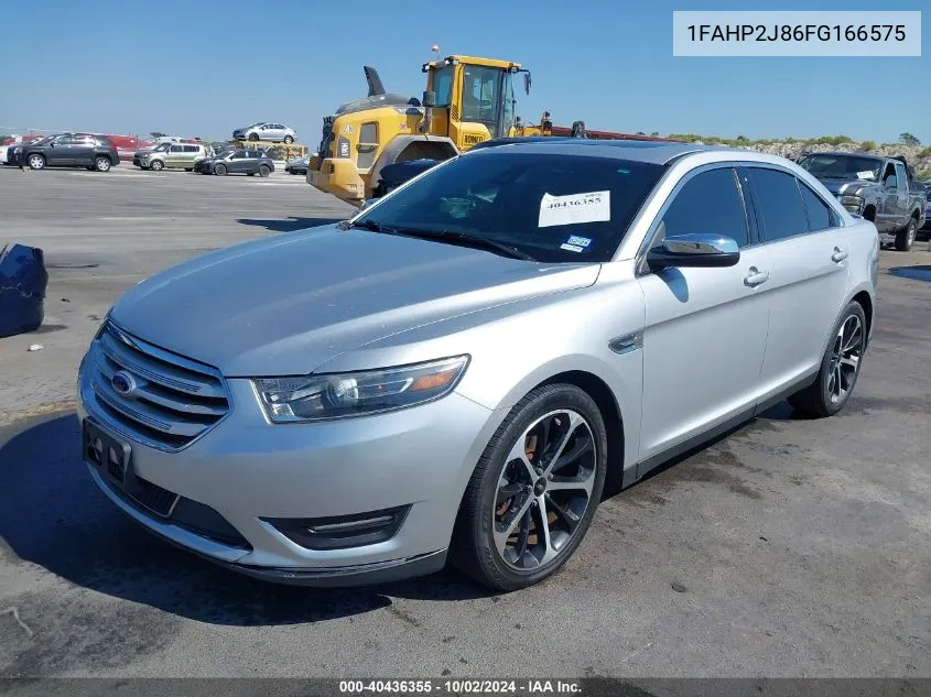 1FAHP2J86FG166575 2015 Ford Taurus Limited