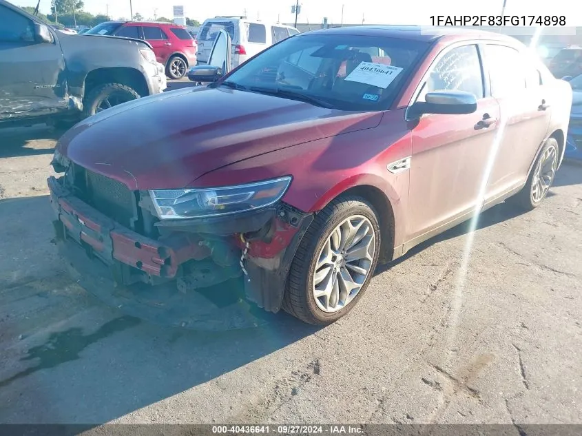 1FAHP2F83FG174898 2015 Ford Taurus Limited