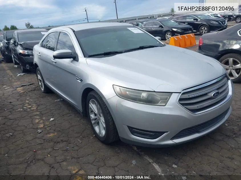 2015 Ford Taurus Sel VIN: 1FAHP2E88FG120496 Lot: 40440406