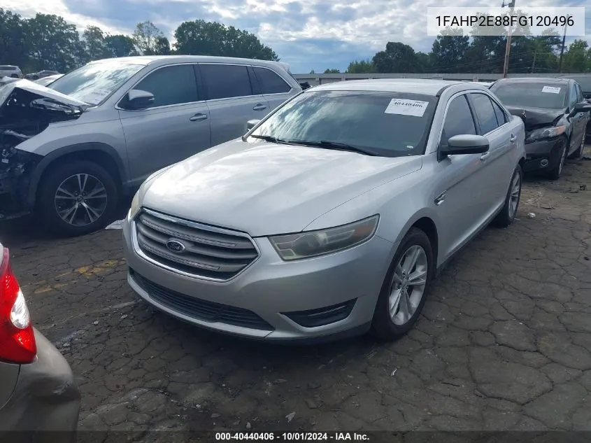 2015 Ford Taurus Sel VIN: 1FAHP2E88FG120496 Lot: 40440406