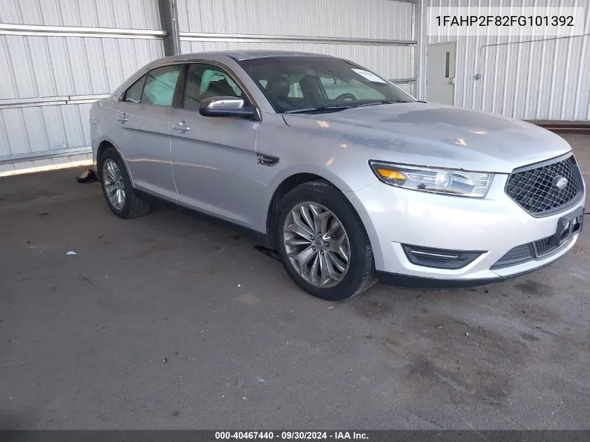 2015 Ford Taurus Limited VIN: 1FAHP2F82FG101392 Lot: 40467440