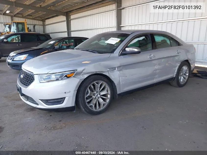 2015 Ford Taurus Limited VIN: 1FAHP2F82FG101392 Lot: 40467440