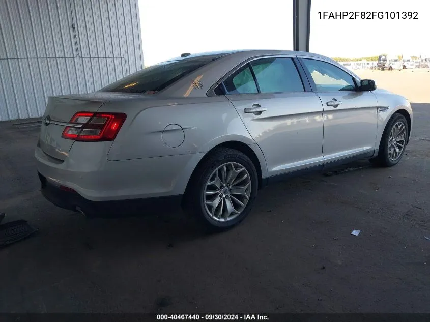 1FAHP2F82FG101392 2015 Ford Taurus Limited