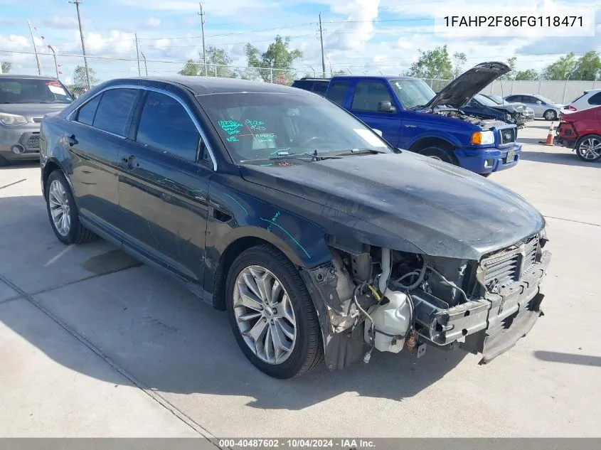 1FAHP2F86FG118471 2015 Ford Taurus Limited