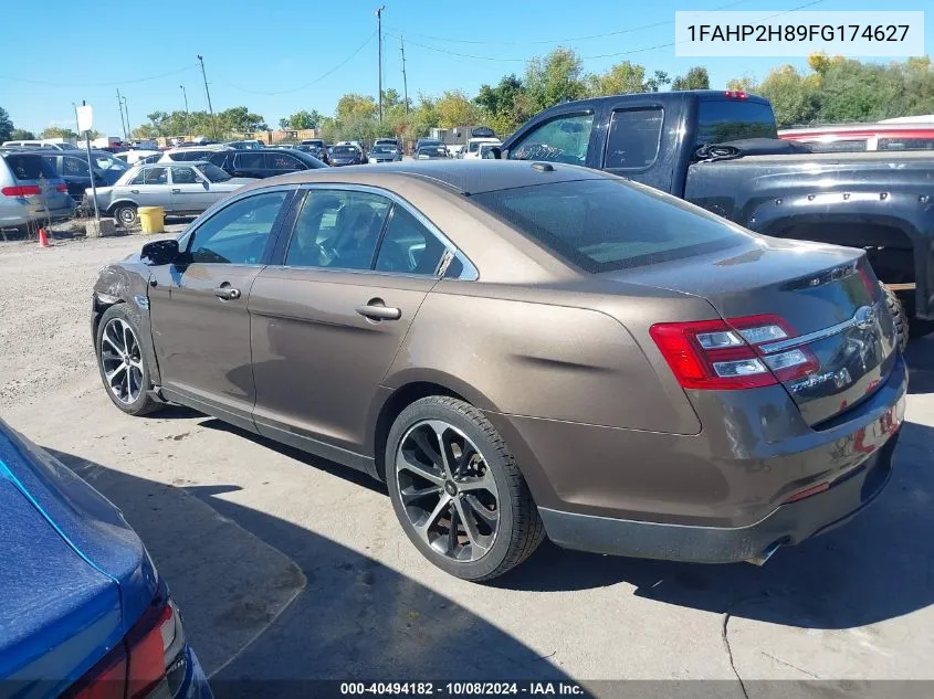 2015 Ford Taurus Sel VIN: 1FAHP2H89FG174627 Lot: 40494182