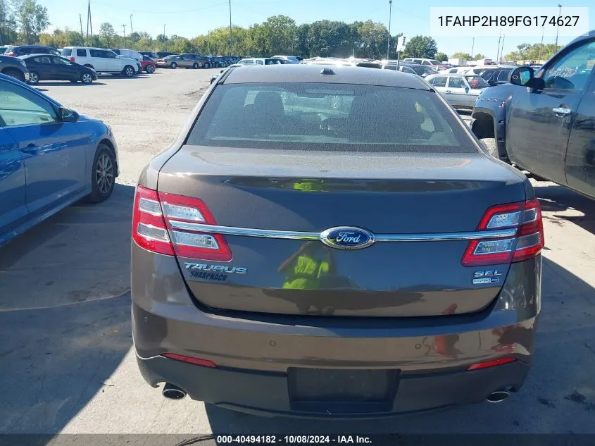 2015 Ford Taurus Sel VIN: 1FAHP2H89FG174627 Lot: 40494182