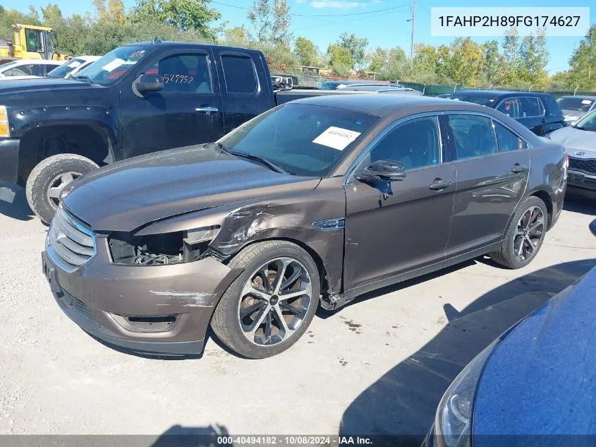 2015 Ford Taurus Sel VIN: 1FAHP2H89FG174627 Lot: 40494182