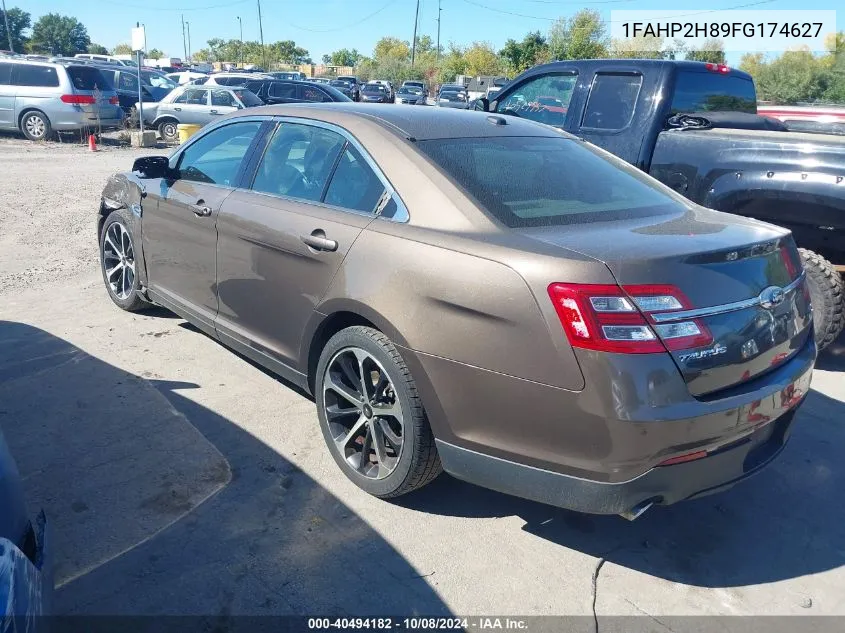 2015 Ford Taurus Sel VIN: 1FAHP2H89FG174627 Lot: 40494182