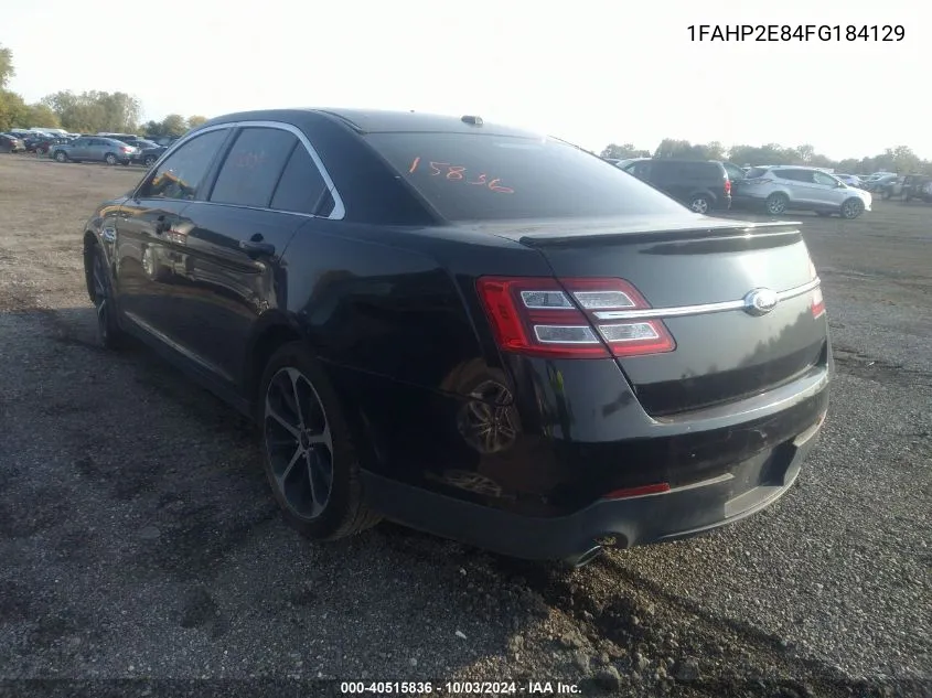 2015 Ford Taurus Sel VIN: 1FAHP2E84FG184129 Lot: 40515836