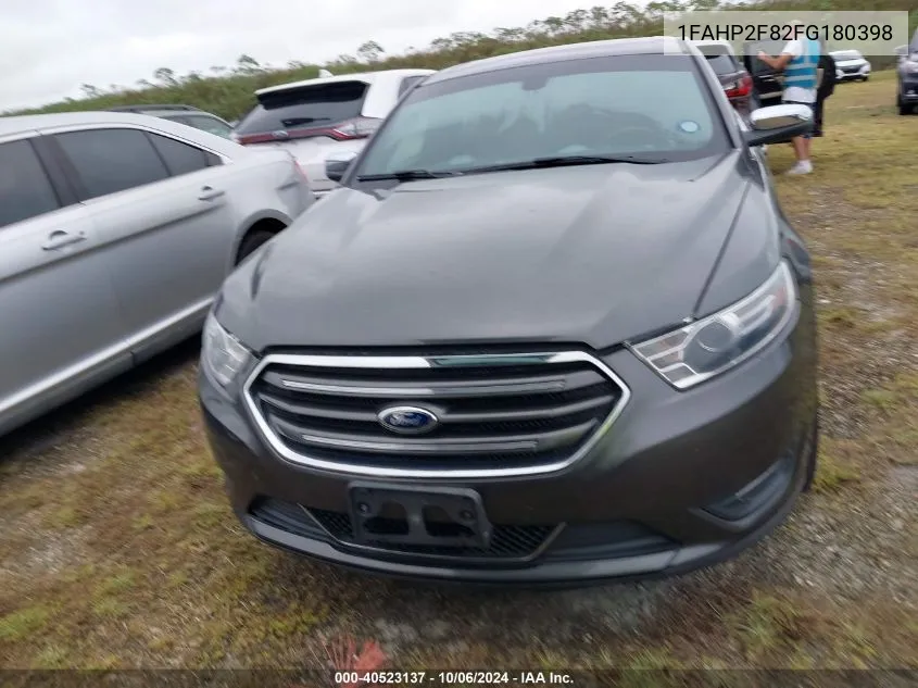 1FAHP2F82FG180398 2015 Ford Taurus Limited