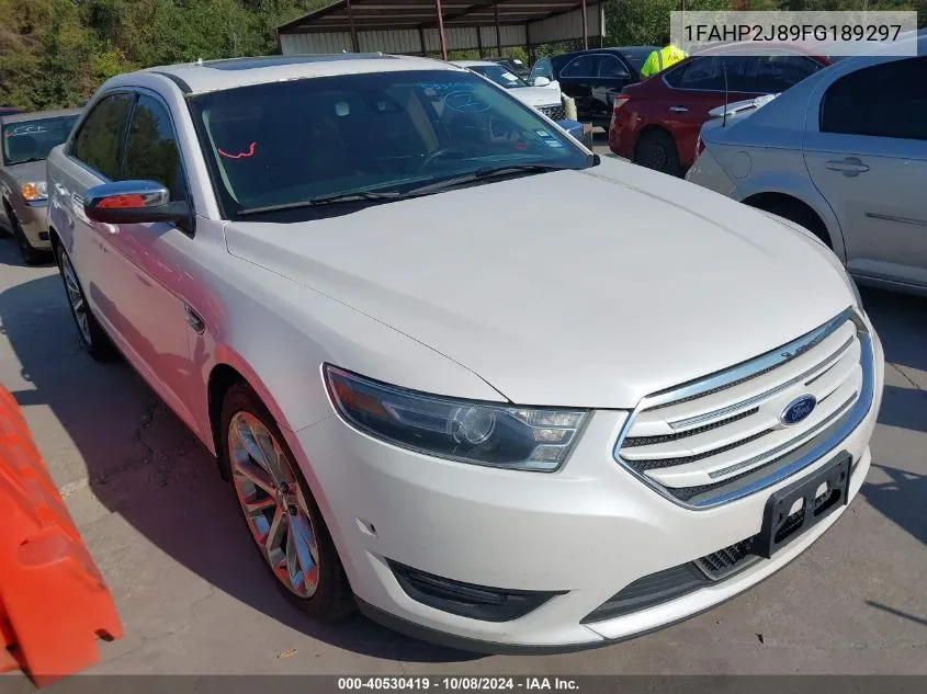 2015 Ford Taurus Limited VIN: 1FAHP2J89FG189297 Lot: 40530419