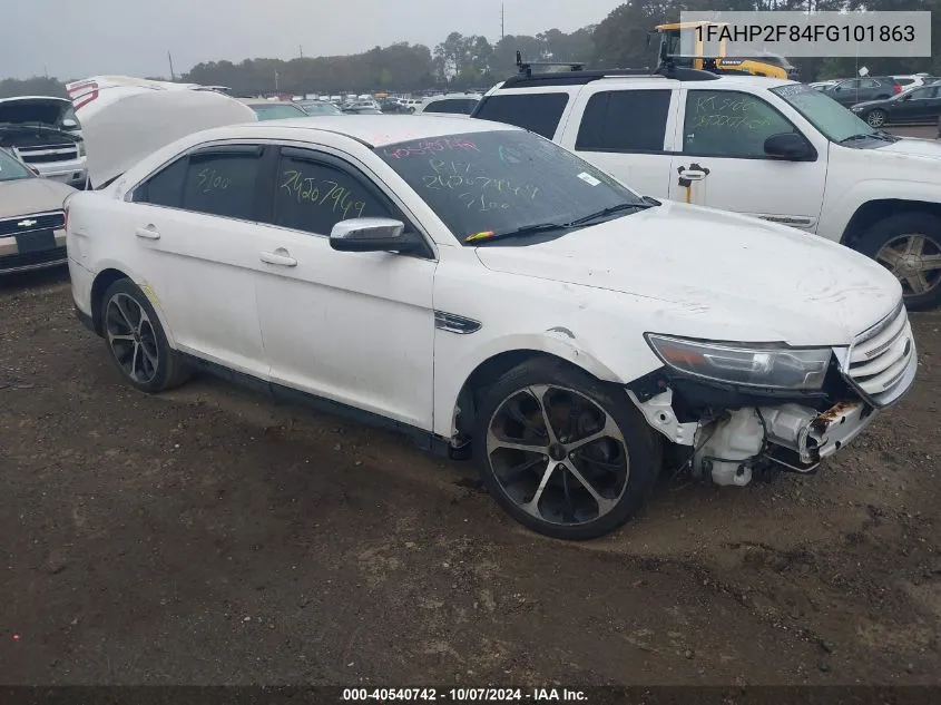 2015 Ford Taurus Limited VIN: 1FAHP2F84FG101863 Lot: 40540742