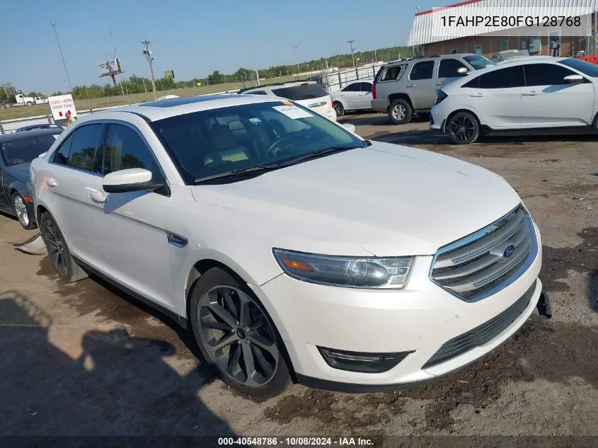 2015 Ford Taurus Sel VIN: 1FAHP2E80FG128768 Lot: 40548786