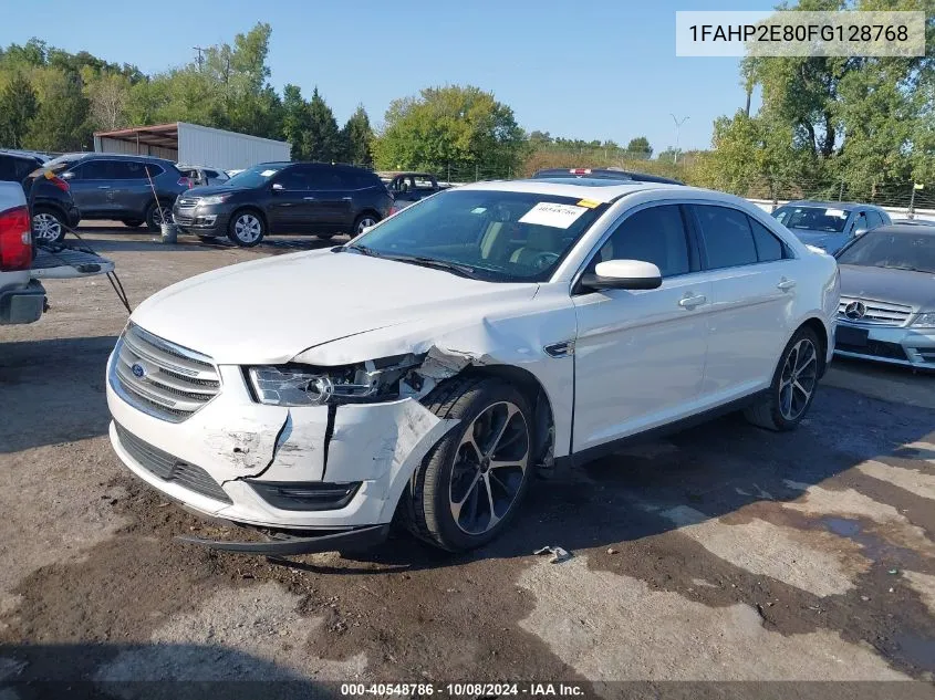 2015 Ford Taurus Sel VIN: 1FAHP2E80FG128768 Lot: 40548786