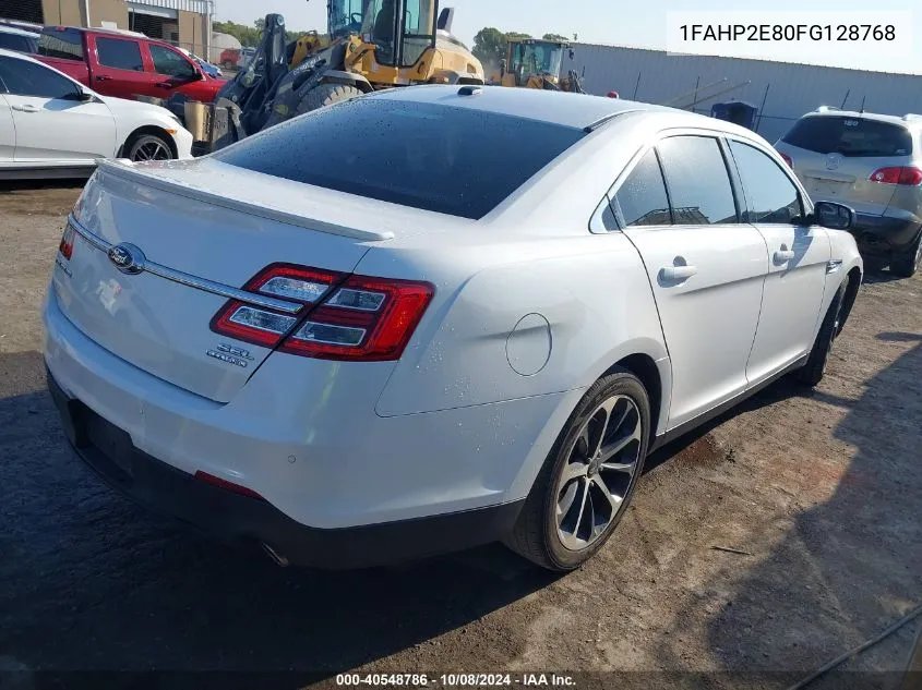 2015 Ford Taurus Sel VIN: 1FAHP2E80FG128768 Lot: 40548786