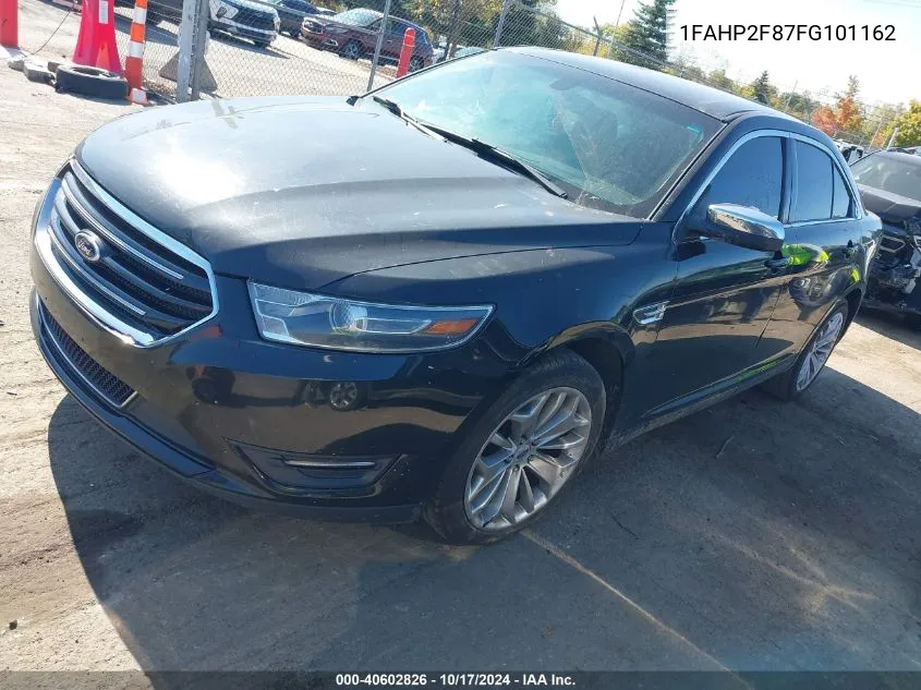 2015 Ford Taurus Limited VIN: 1FAHP2F87FG101162 Lot: 40602826