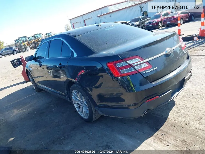 2015 Ford Taurus Limited VIN: 1FAHP2F87FG101162 Lot: 40602826