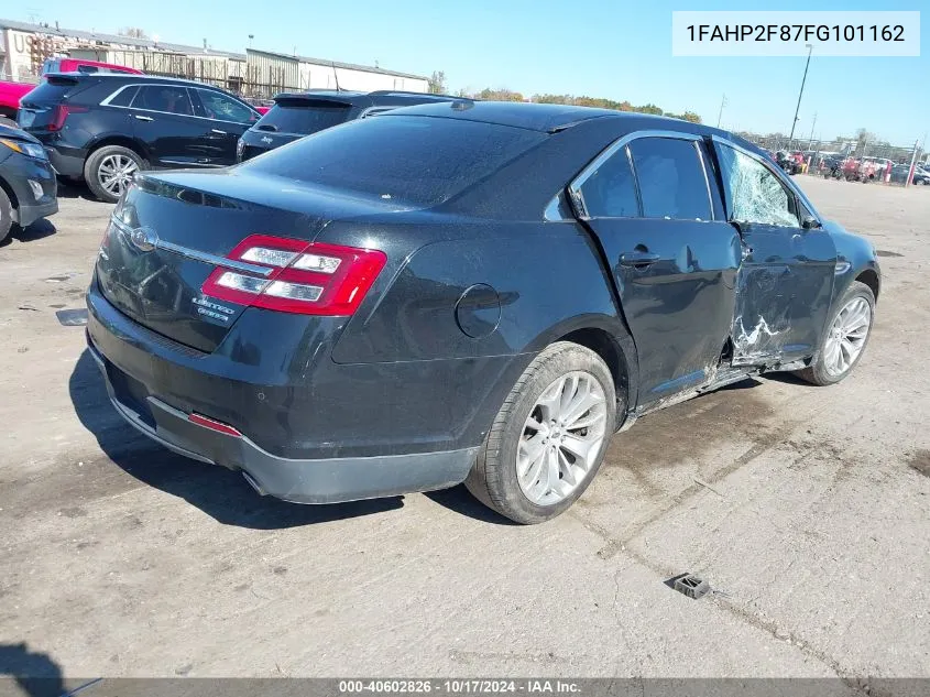 2015 Ford Taurus Limited VIN: 1FAHP2F87FG101162 Lot: 40602826