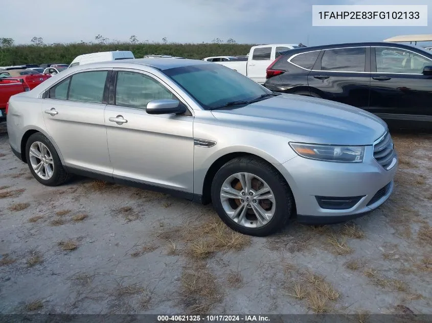 2015 Ford Taurus Sel VIN: 1FAHP2E83FG102133 Lot: 40621325