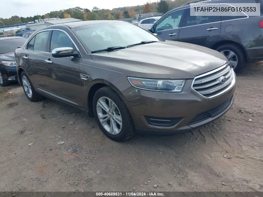 2015 Ford Taurus Sel VIN: 1FAHP2H86FG163553 Lot: 40689831