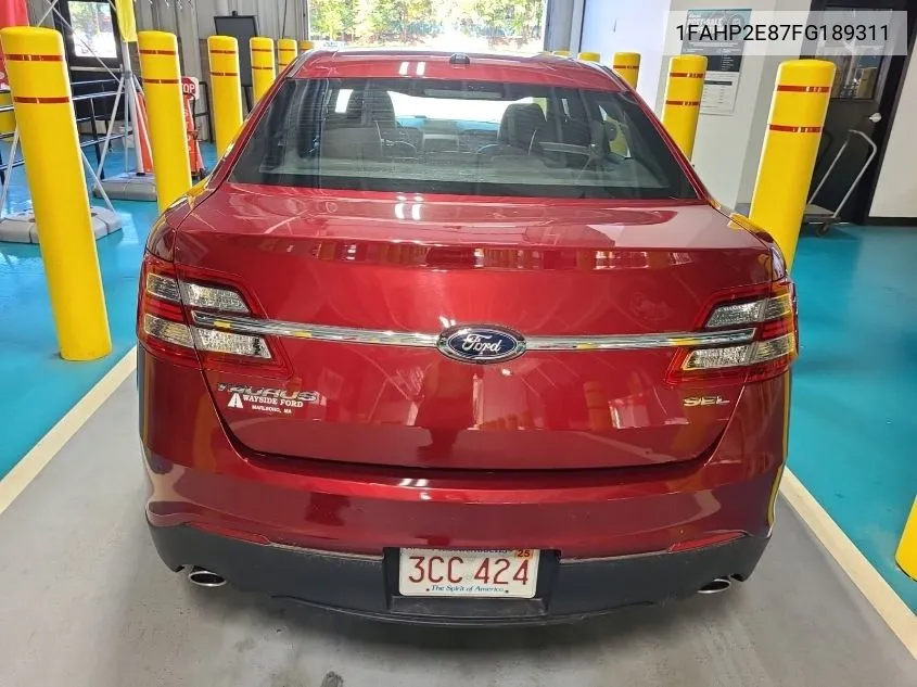 2015 Ford Taurus Sel VIN: 1FAHP2E87FG189311 Lot: 40697065