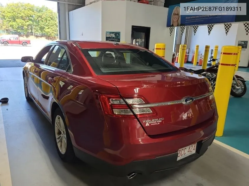 2015 Ford Taurus Sel VIN: 1FAHP2E87FG189311 Lot: 40697065