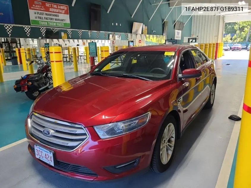 2015 Ford Taurus Sel VIN: 1FAHP2E87FG189311 Lot: 40697065