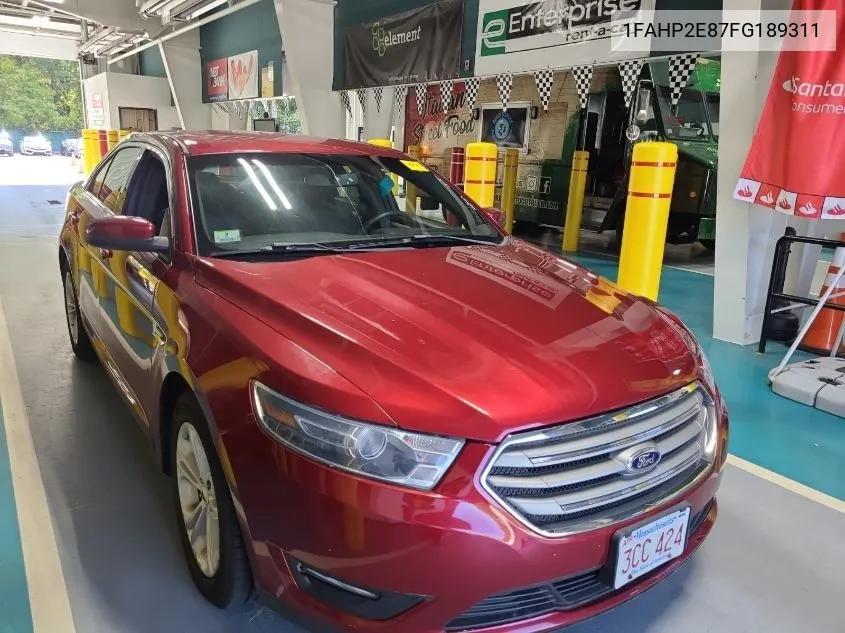 2015 Ford Taurus Sel VIN: 1FAHP2E87FG189311 Lot: 40697065