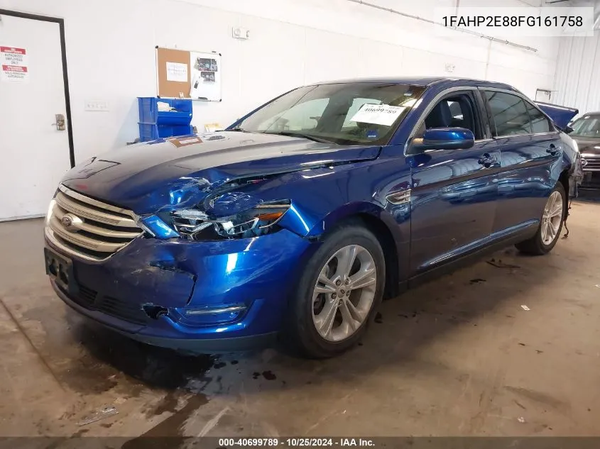 2015 Ford Taurus Sel VIN: 1FAHP2E88FG161758 Lot: 40699789