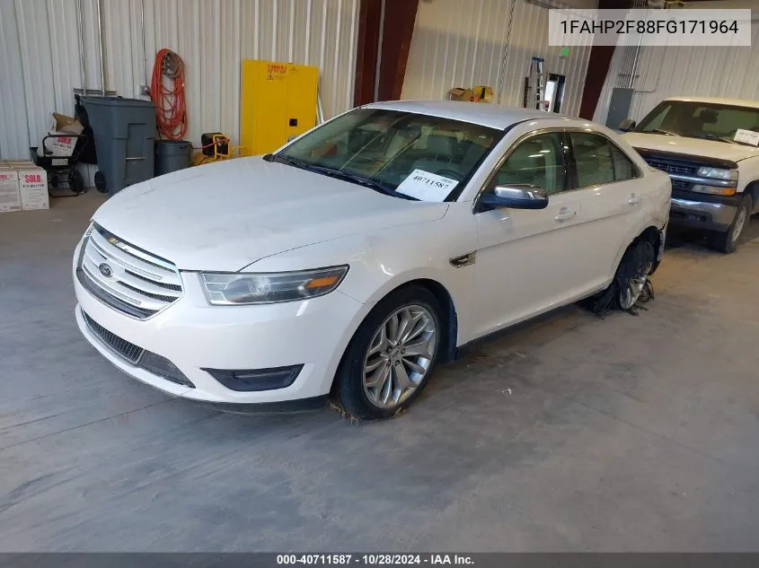 2015 Ford Taurus Limited VIN: 1FAHP2F88FG171964 Lot: 40711587