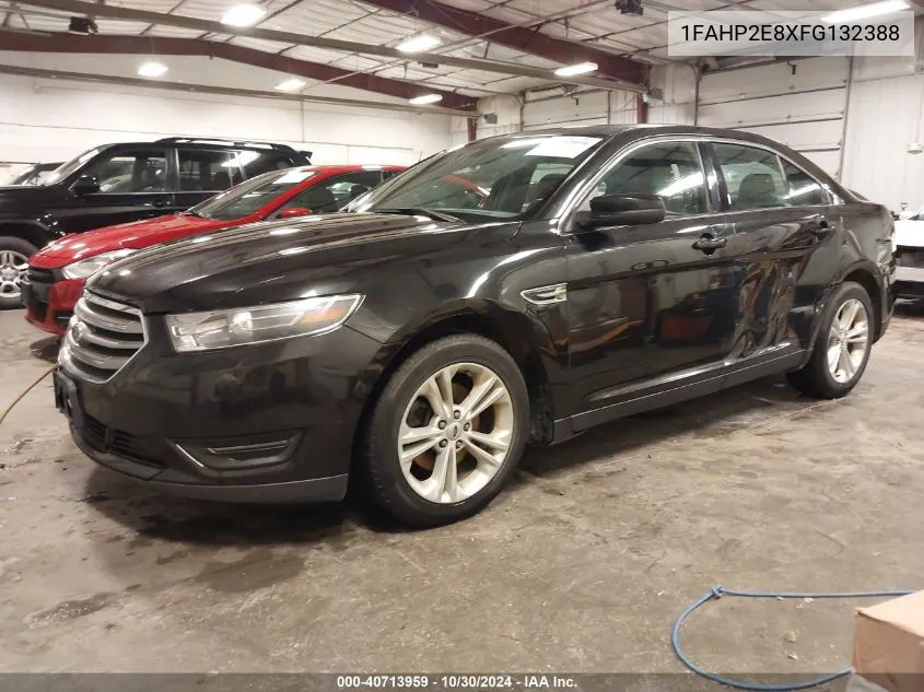 2015 Ford Taurus Sel VIN: 1FAHP2E8XFG132388 Lot: 40713959