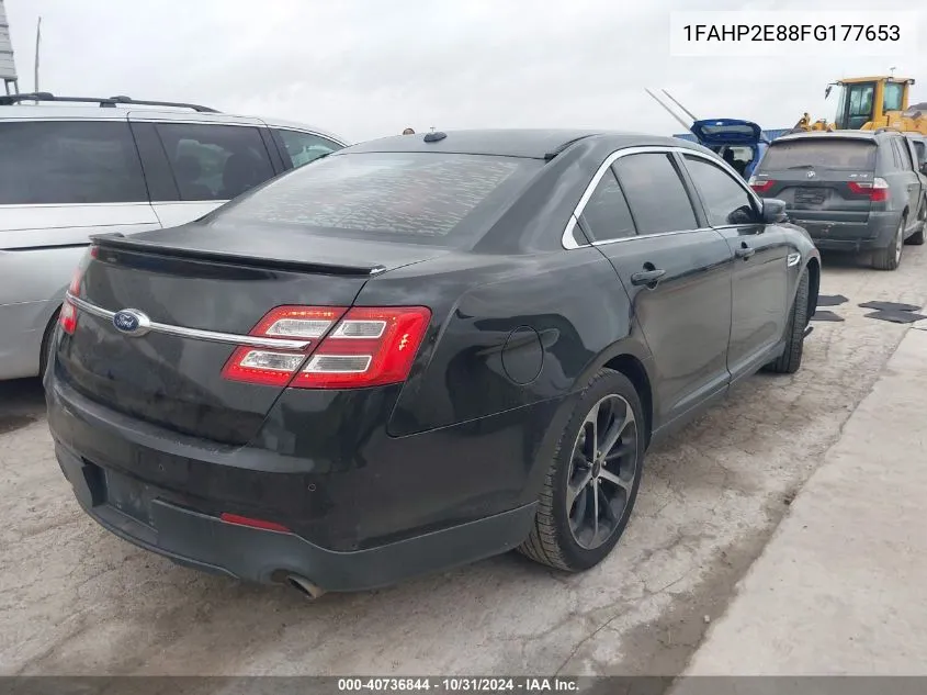 2015 Ford Taurus Sel VIN: 1FAHP2E88FG177653 Lot: 40736844