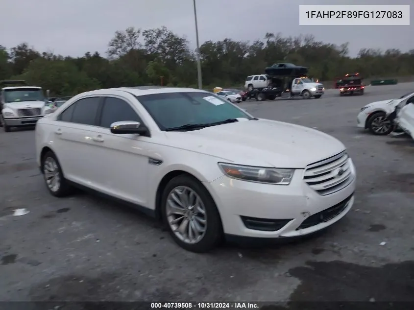 2015 Ford Taurus Limited VIN: 1FAHP2F89FG127083 Lot: 40739508