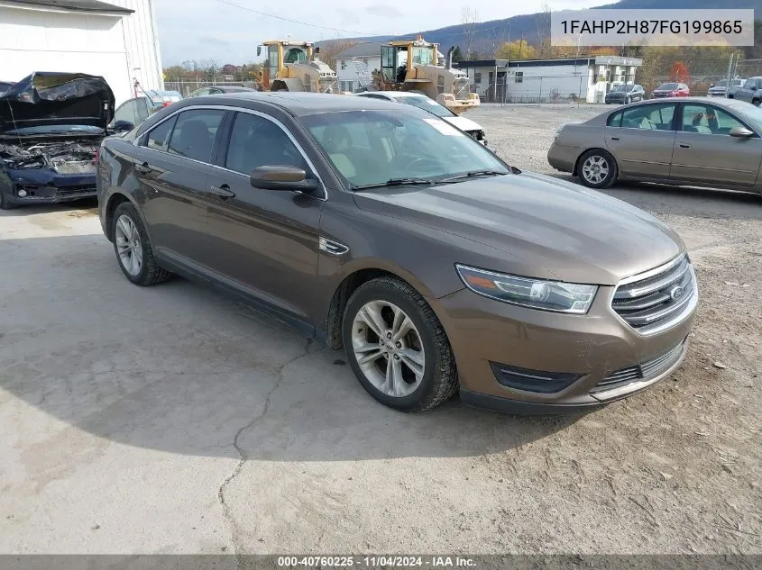 2015 Ford Taurus Sel VIN: 1FAHP2H87FG199865 Lot: 40760225