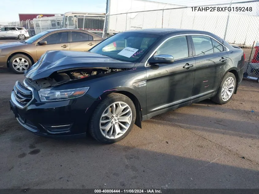 2015 Ford Taurus Limited VIN: 1FAHP2F8XFG159248 Lot: 40806444