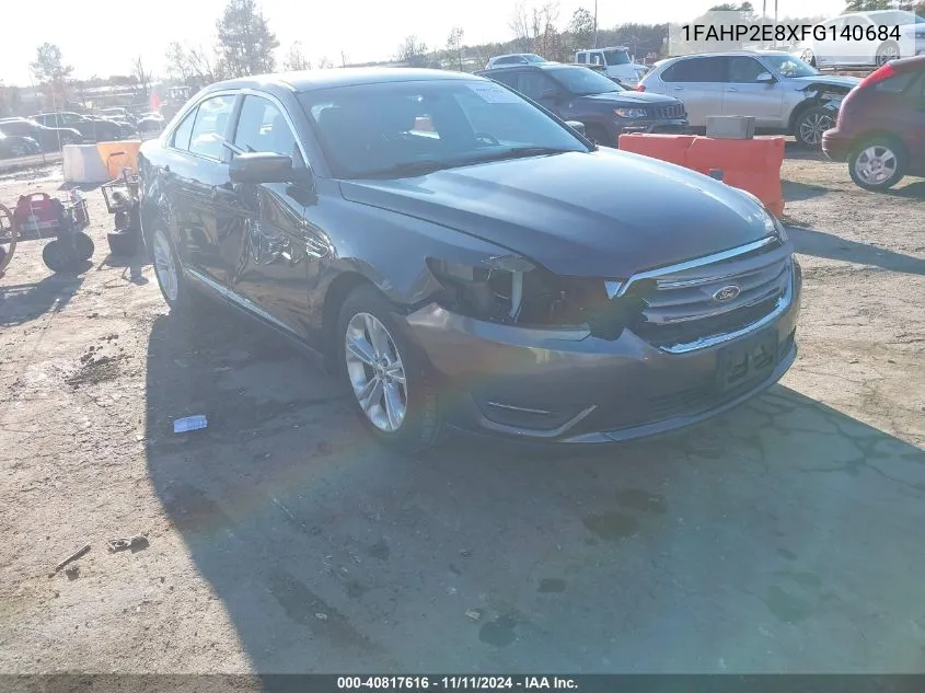 2015 Ford Taurus Sel VIN: 1FAHP2E8XFG140684 Lot: 40817616