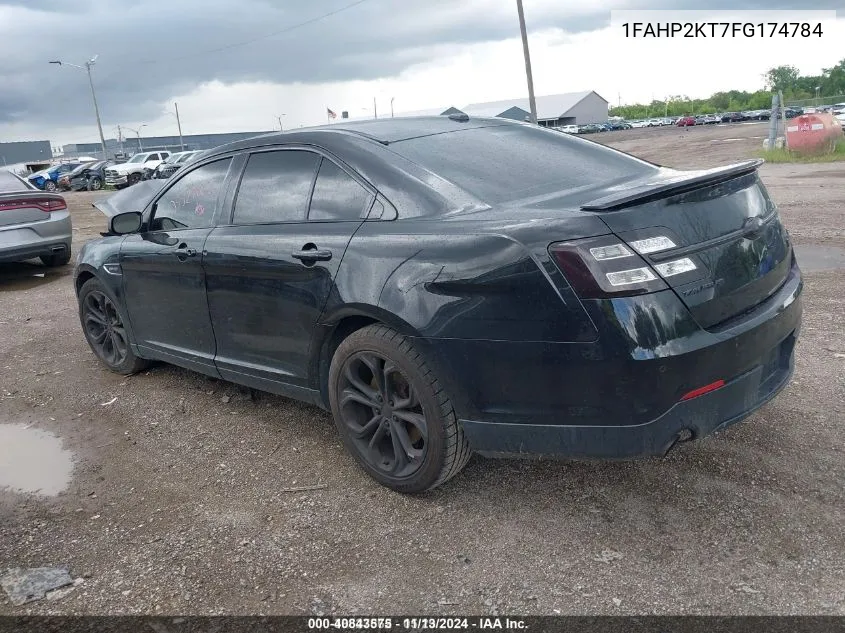 1FAHP2KT7FG174784 2015 Ford Taurus Sho