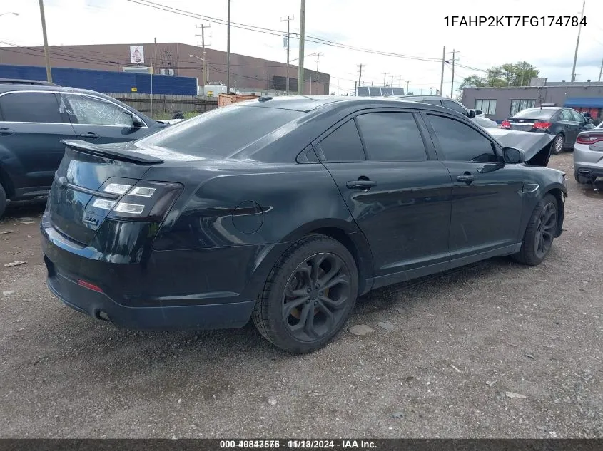 1FAHP2KT7FG174784 2015 Ford Taurus Sho