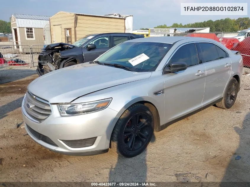 1FAHP2D88GG102874 2016 Ford Taurus Se