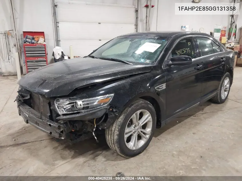 1FAHP2E85GG131358 2016 Ford Taurus Sel